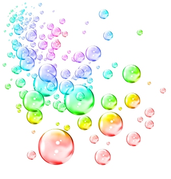 Мыльные пузыри для поднятия настроения