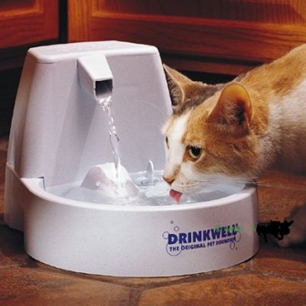 Освежающий фонтан для кошек
